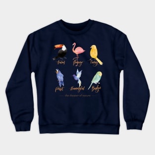 Birdwatching - birder - wildlife observation Crewneck Sweatshirt